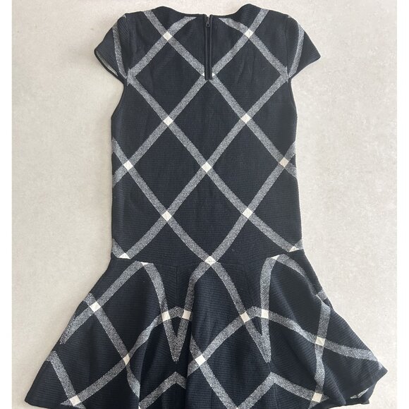 NWT Alice + Olivia Selma Checkered Drop Waist Dress ASO Spencer Hastings - Picture 10 of 13
